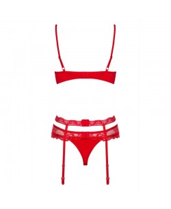 Heartina Ensemble 3 pcs - Rouge