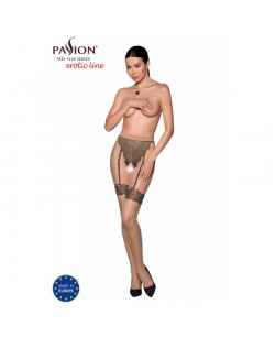 TIOPEN 016 Collants ouverts 20 den - Beige