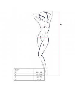 BS077R Bodystocking - Rouge