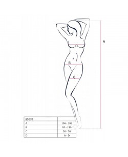 BS070R Bodystocking - Rouge