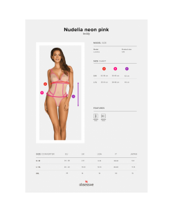 Nudelia Body - Nude et rose
