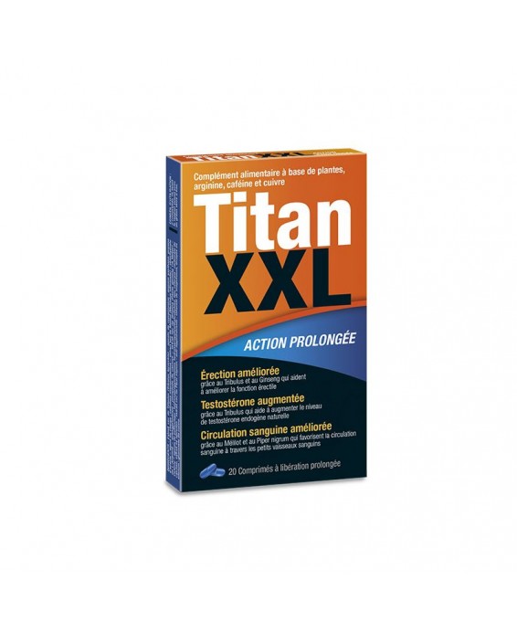 Titan XXL Homme - 20 gélules