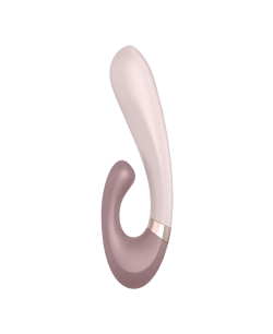 Stimulateur clitoridien et Vibromasseur point G Satisfyer Heat Wave Connect App - Mauve