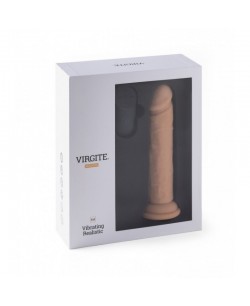 VIBROMASSEUR RÉALISTE R15 FLESH 16.5CM AVEC TÉLÉCOMMANDE chair