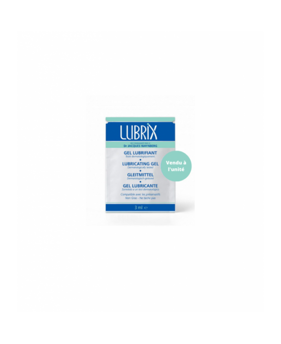 Dosette gel lubrifiant 3ml Lubrix