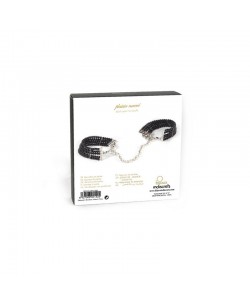 Plaisir Nacre - Menottes Bracelets - Noir