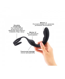 Stimulateur de prostate Dorcel P-Ring - Noir