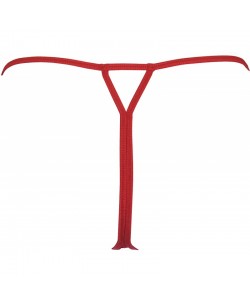 V-9808 String ouvert - Rouge