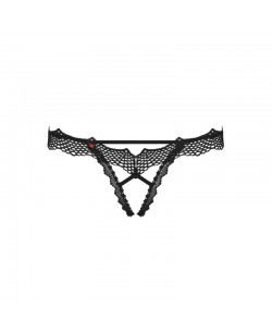 Bravelle String ouvert - Noir