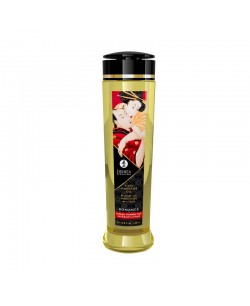 Huile de massage érotique - Romance - Vin pétillant fraise - 240 ml