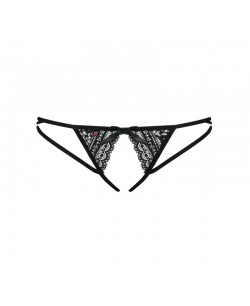 Picantina String ouvert - Noir