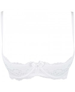 V-9821 Soutien gorge ouvert - Blanc