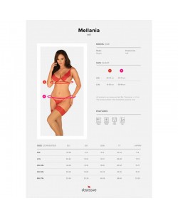 Mellania Ensemble 2 pcs - Rouge