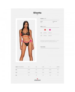 Elisetta Ensemble 2 pcs - Noir