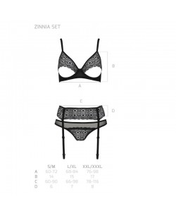Zinnia Ensemble 3 pcs - Noir
