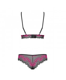 Tulia Ensemble 2 pcs - Noir et Fuchsia